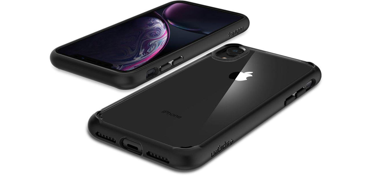 Spigen Ultra Hybrid do iPhone XR upadki