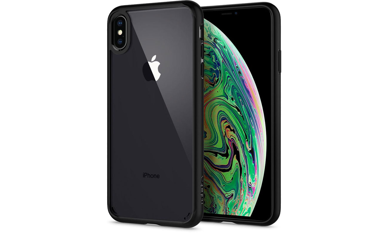 Spigen Ultra Hybrid do iPhone XS Max Matte Black 065CS25128 / 8809613766226