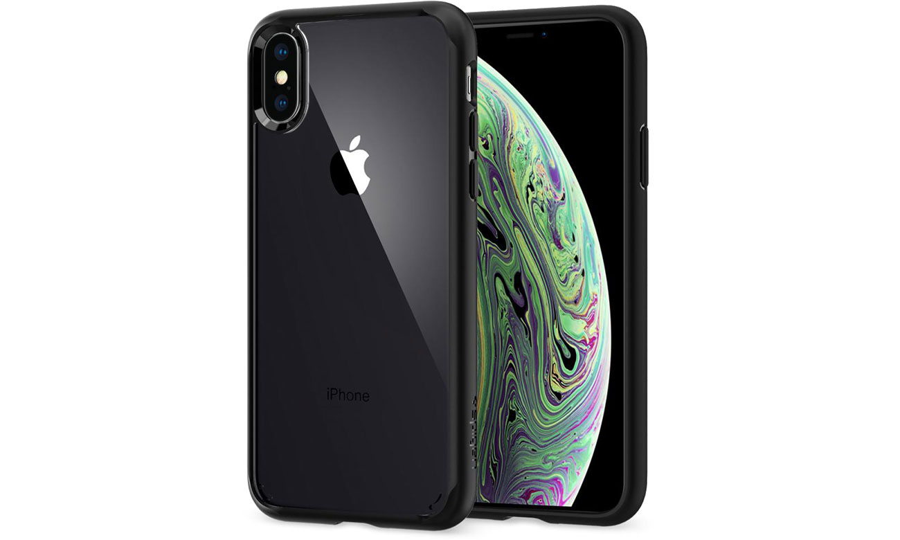 Spigen Ultra Hybrid do iPhone XS Matte Black 063CS25116 / 8809613766103