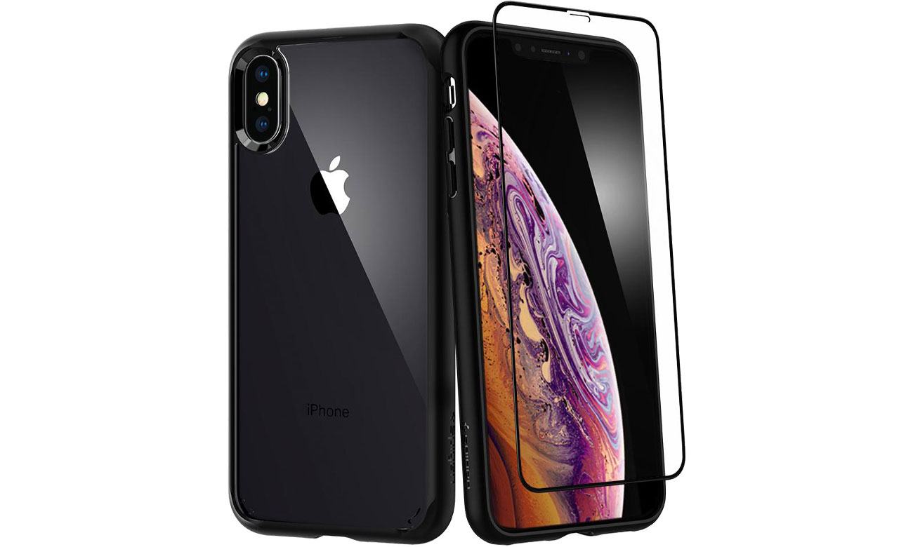 Spigen Ultra Hybrid 360 do iPhone XS Black 063CS25121