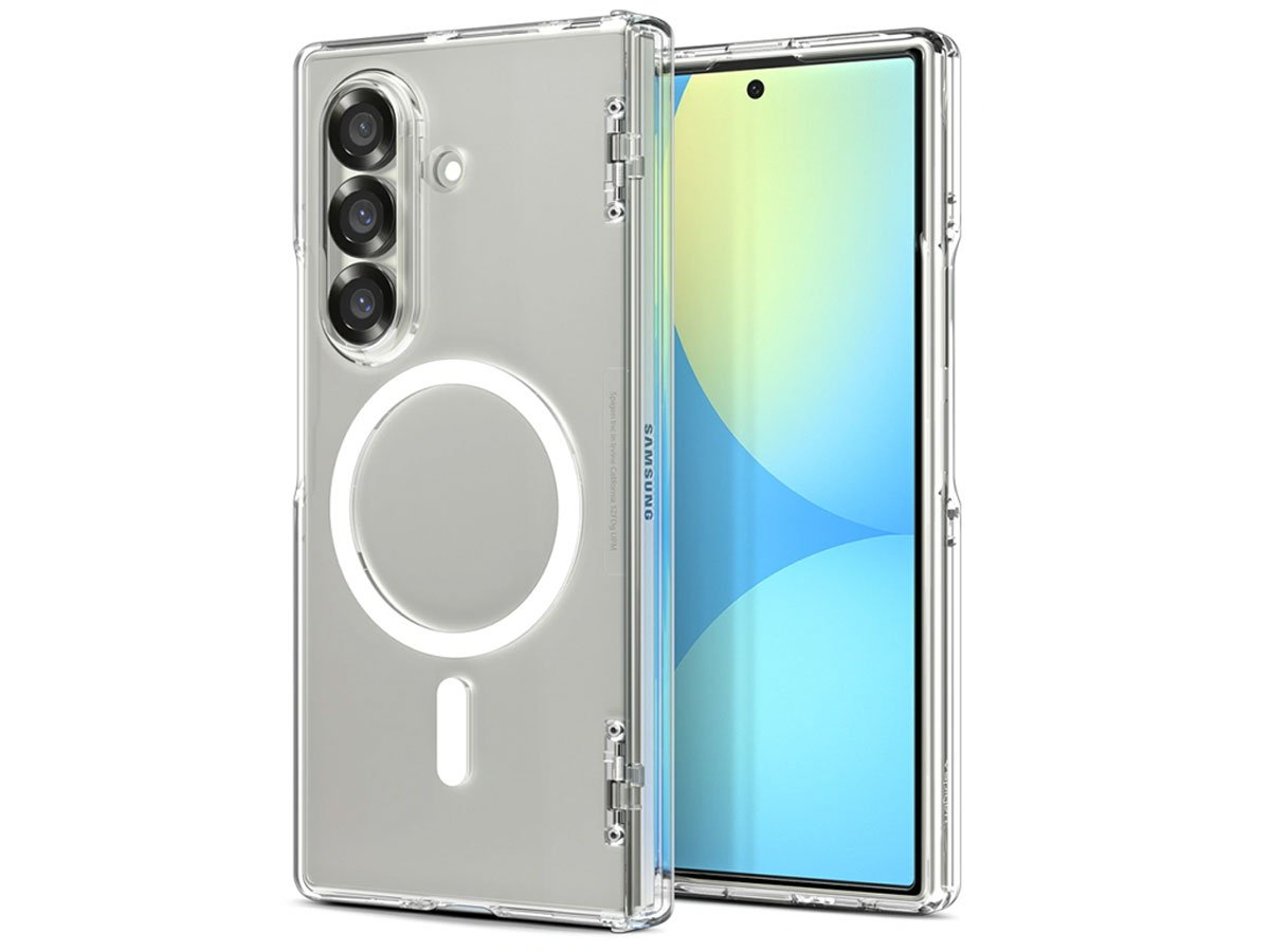 Spigen Ultra Hybrid Pro Mag MagSafe Galaxy Z Fold 7 clear/white
