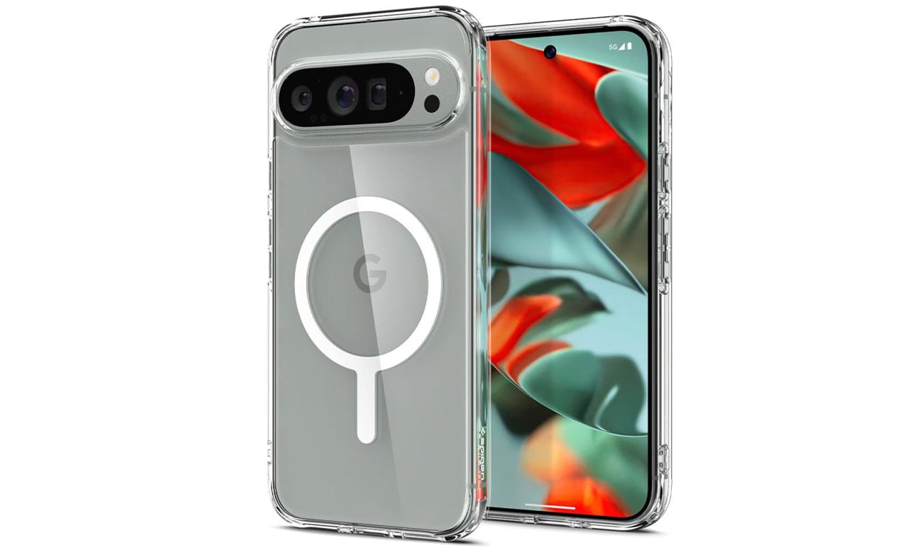 Etui Spigen Ultra Hybrid Onetap Ring Magsafe do Google Pixel 9 Pro XL White