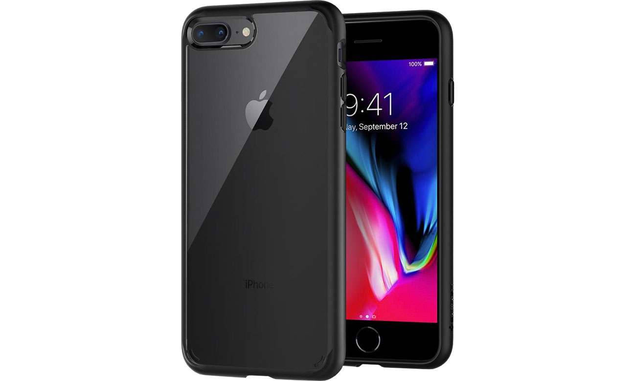 Etui plecki Spigen Ultra Hybrid 2 do iPhone 7/8 Plus Black