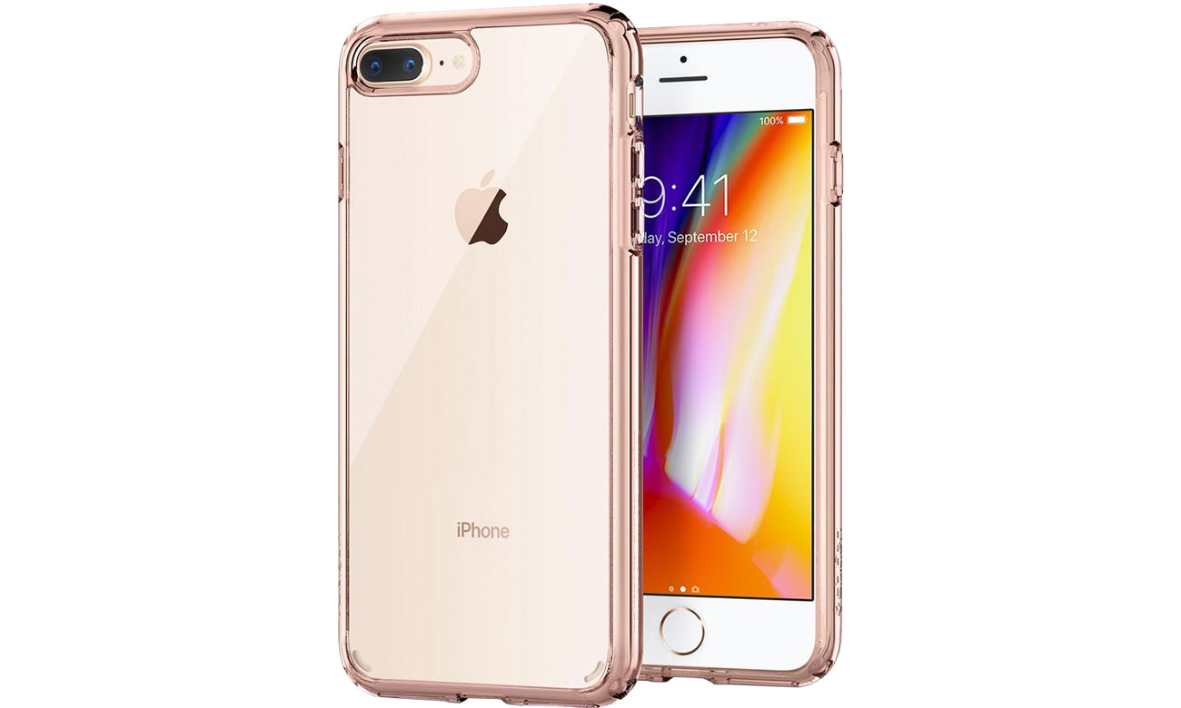 Etui plecki Spigen Ultra Hybrid 2 do iPhone 7/8 Plus Rose Crystal