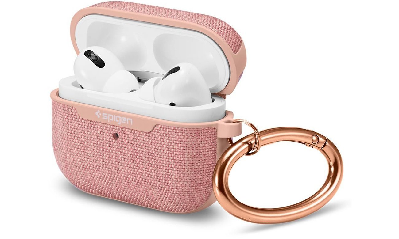 Etui Spigen Urban Fit Case na słuchawki Apple AirPods Pro Różowe złoto