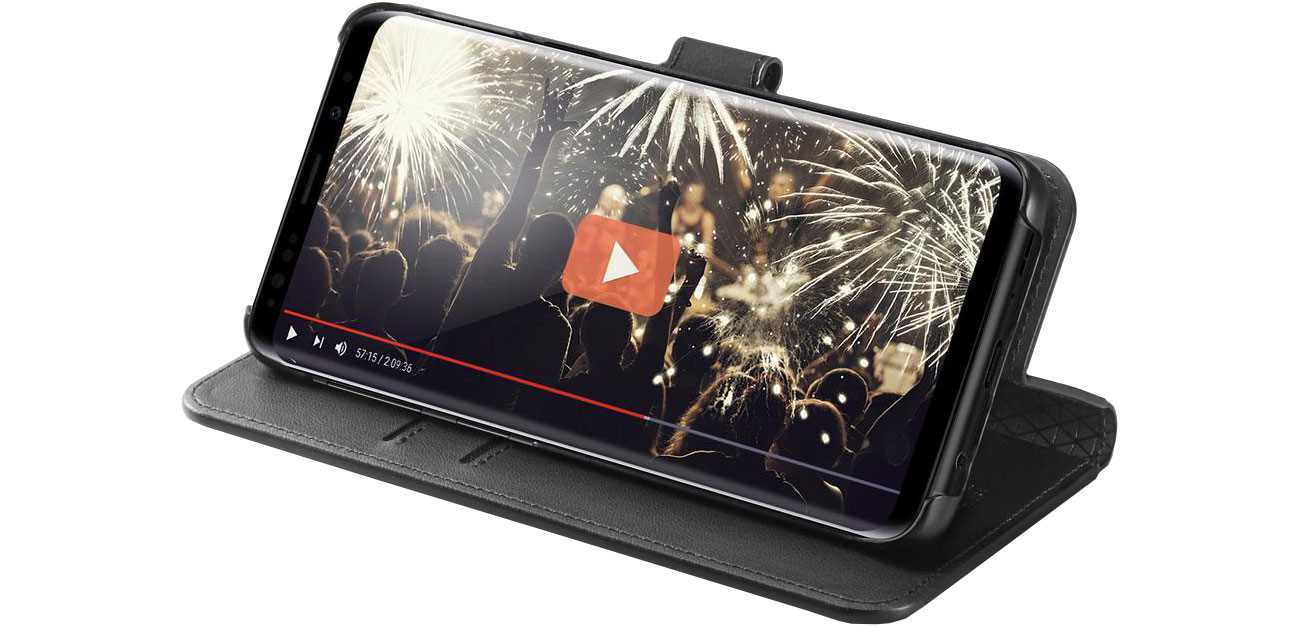 Spigen Wallet S do Galaxy S9+ Black 8809565306402