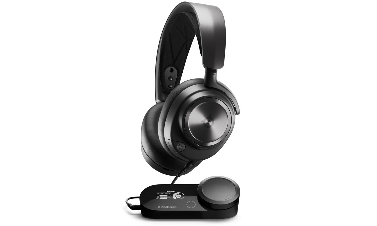 Zestaw słuchawkowy SteelSeries Nova Pro X - Widok z boku pod kątem