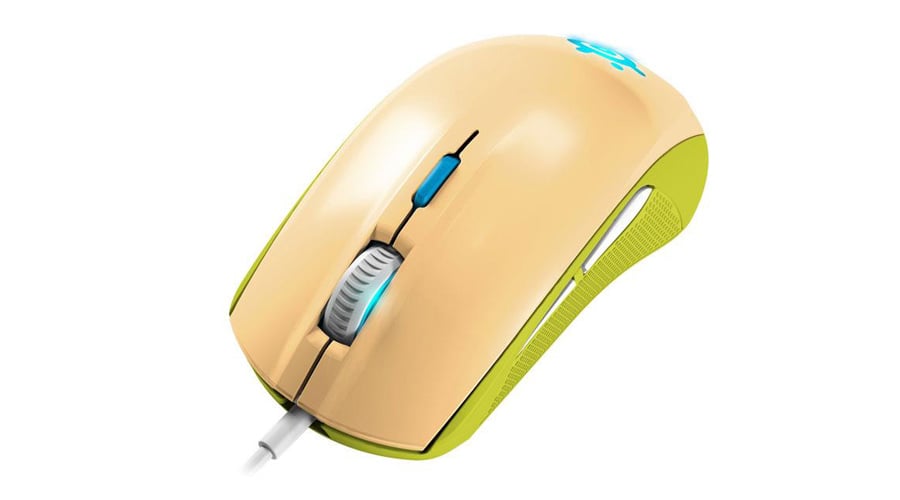 Myszka przewodowa SteelSeries Rival 100 Alchemy Gold 62336