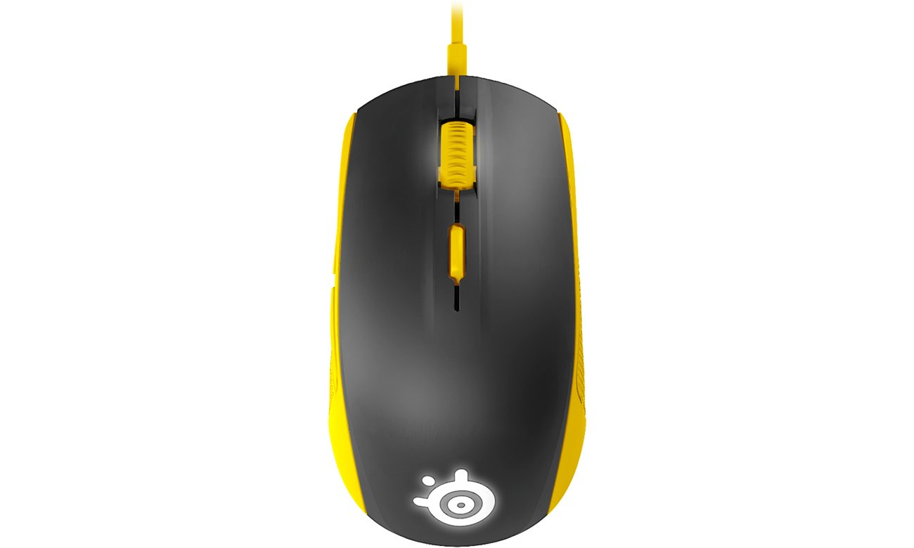 Myszka przewodowa SteelSeries Rival 100 Proton Yellow