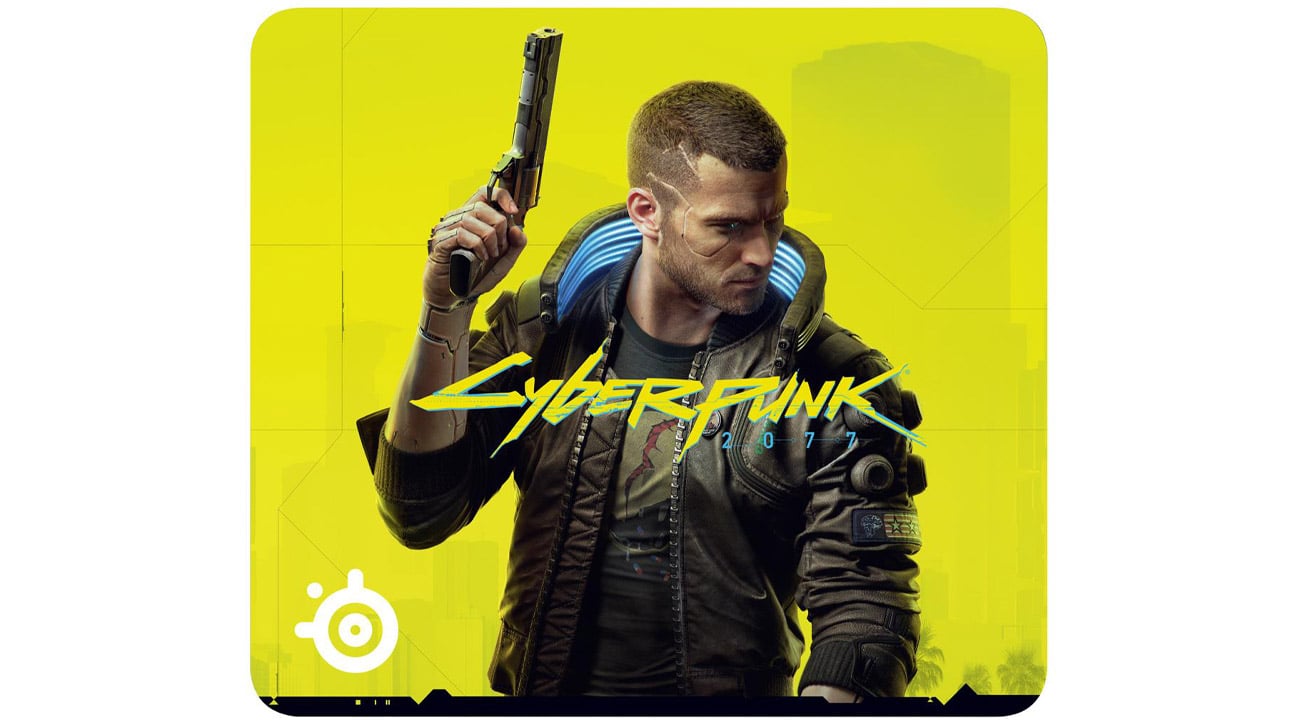 Podkładka pod mysz SteelSeries QCK CyberPunk 2077 Edition