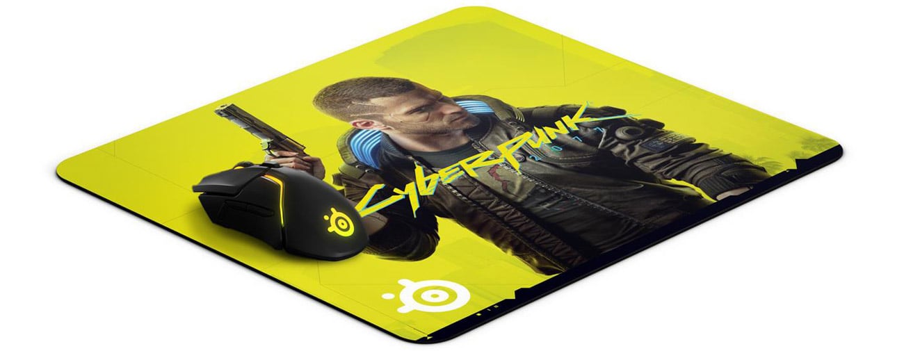 Podkładka pod mysz SteelSeries QCK CyberPunk 2077 Edition