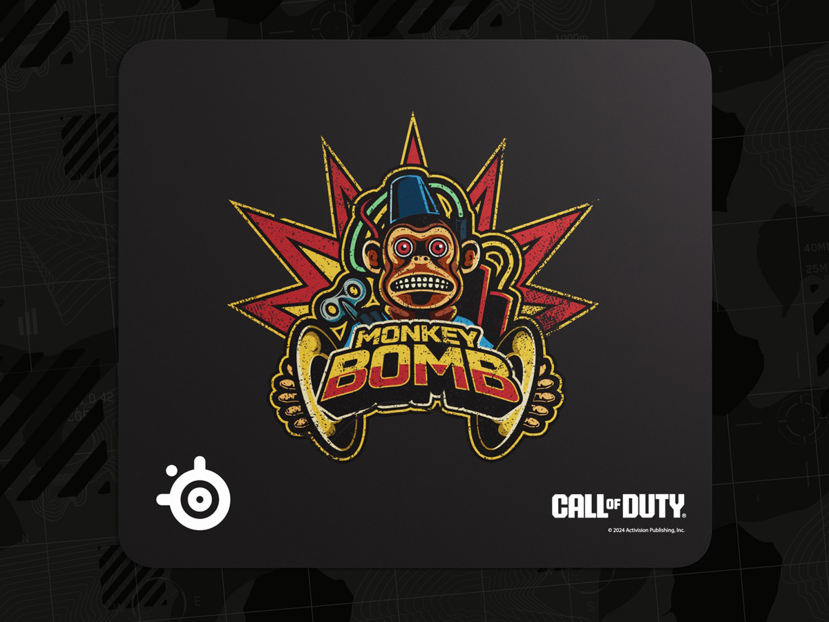 SteelSeries Qck L COD Zombies Edition
