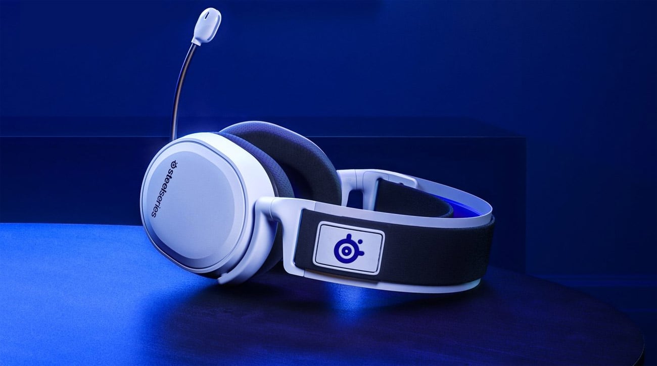 Zestaw słuchawkowy SteelSeries Actis 7P Biały dla PlayStation