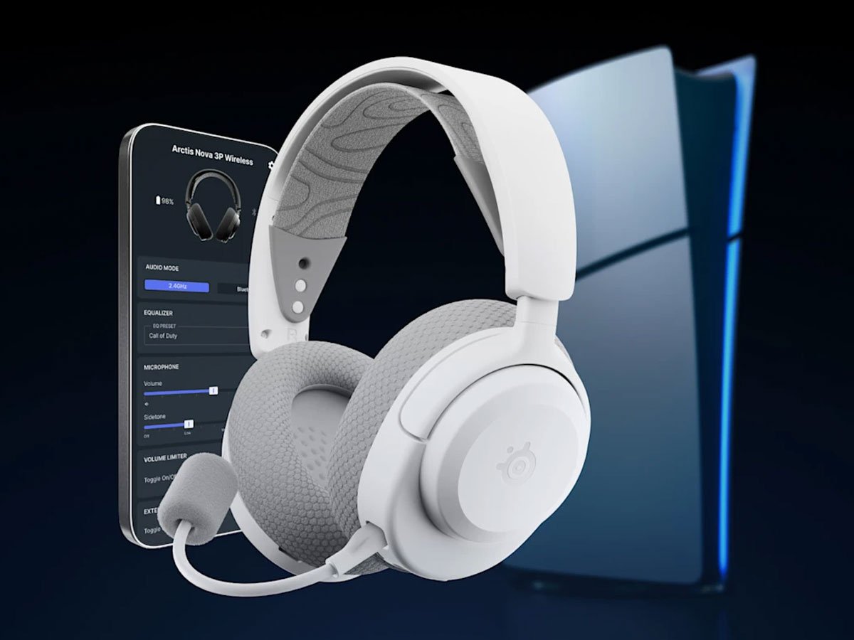 Słuchawki bezprzewodowe SteelSeries Arctis Nova 3P Wireless - Grafika lifestyle