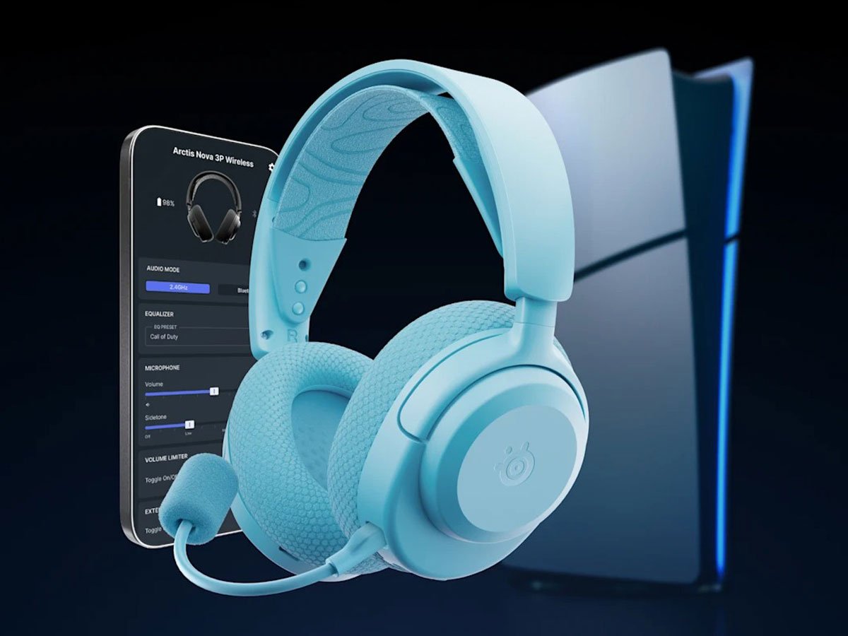 Słuchawki bezprzewodowe SteelSeries Arctis Nova 3P Wireless - Grafika lifestyle