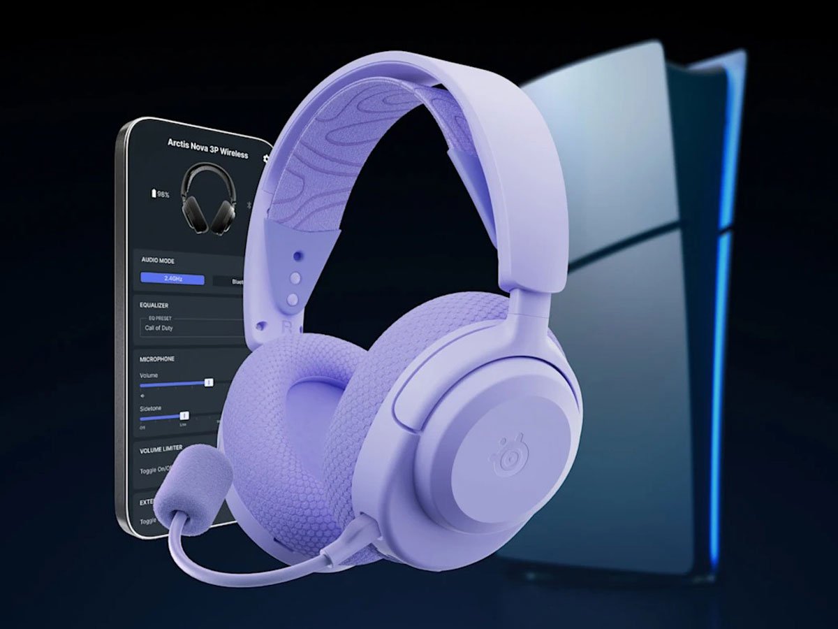 Słuchawki bezprzewodowe SteelSeries Arctis Nova 3P Wireless - Grafika lifestyle
