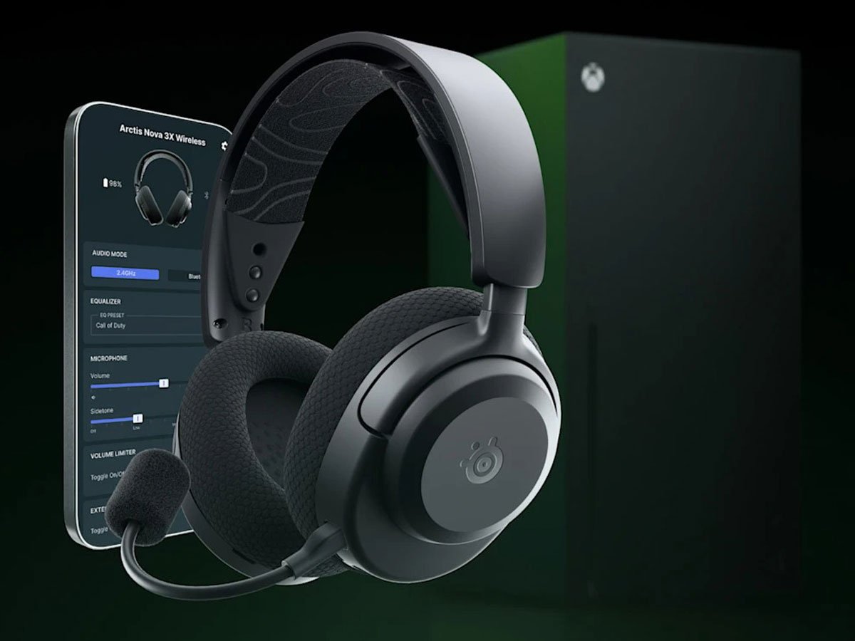 Słuchawki bezprzewodowe SteelSeries Arctis Nova 3X Wireless - Grafika lifestyle