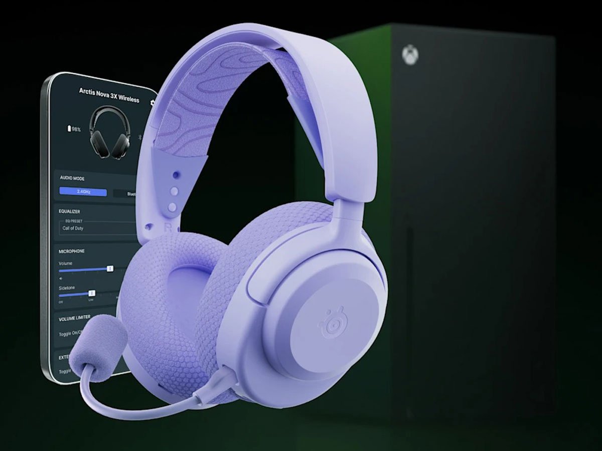 Słuchawki bezprzewodowe SteelSeries Arctis Nova 3X Wireless - Grafika lifestyle