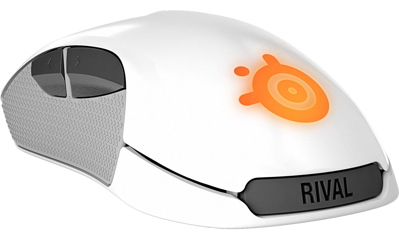 SteelSeries Rival 300 biała podświetlenie