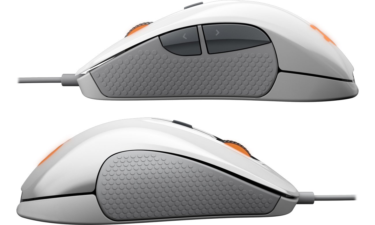 SteelSeries Rival 300 biała boki