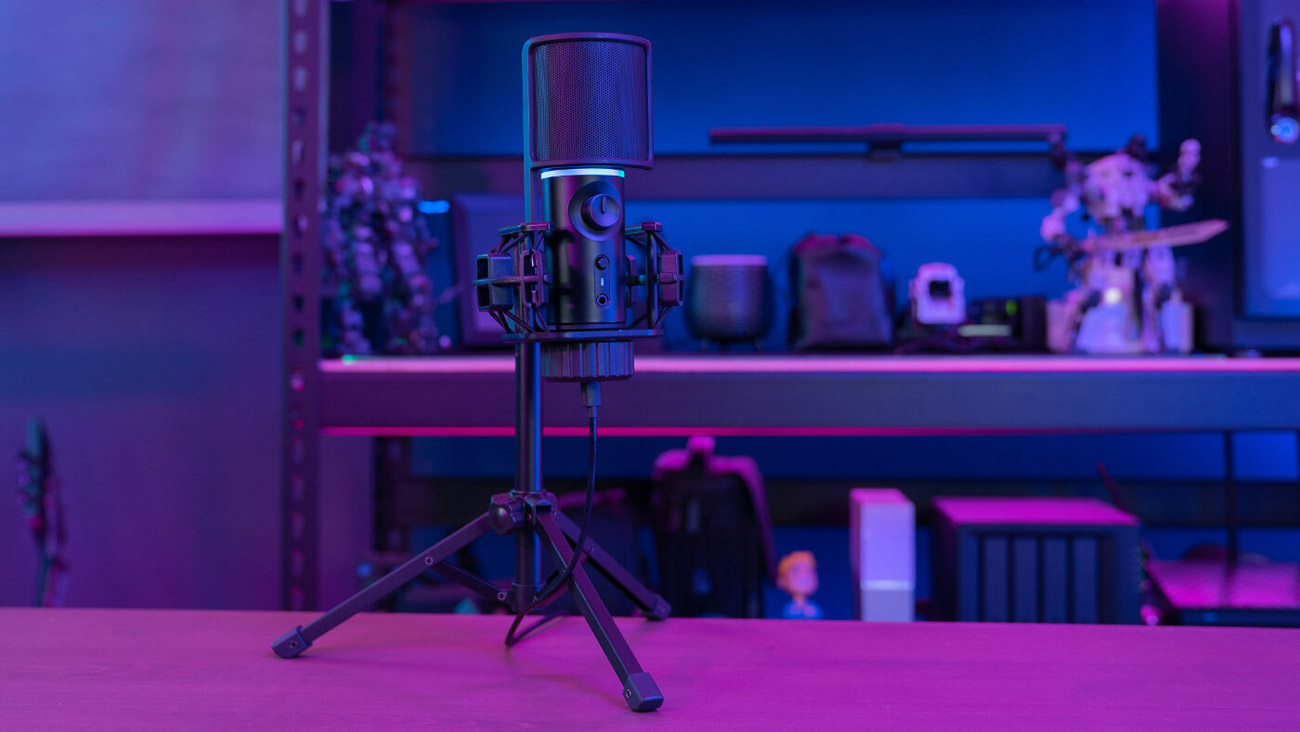 Mikrofon Streamplify MIC Tripod RGB - Statyw