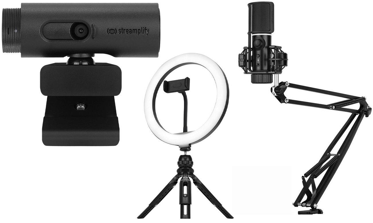 Kamera internetowa Streamplify CAM - Obraz w rozdzielczości Full HD