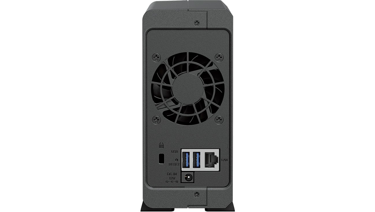 Synology DS124 widok z tyłu
