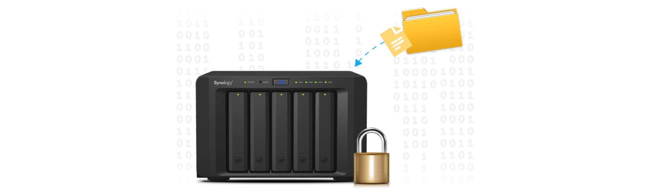 Synology DS1515+ moduł szyfrujący