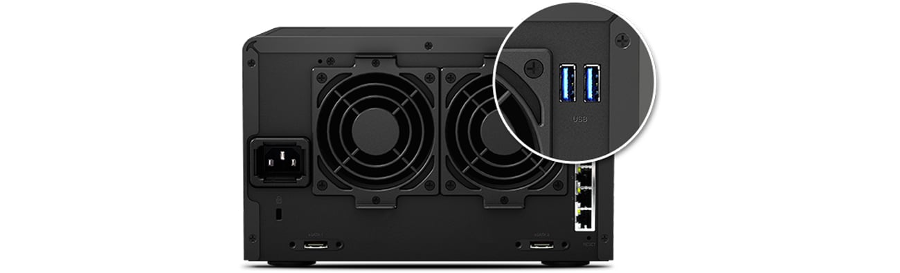Synology DS1515 porty USB 3.0