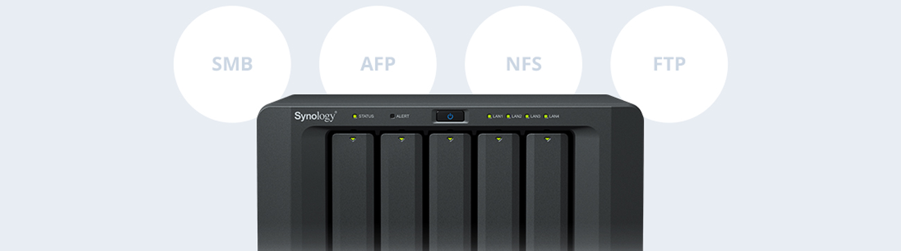 Synology DS1517+ Zarządzanie i Udostępnianie