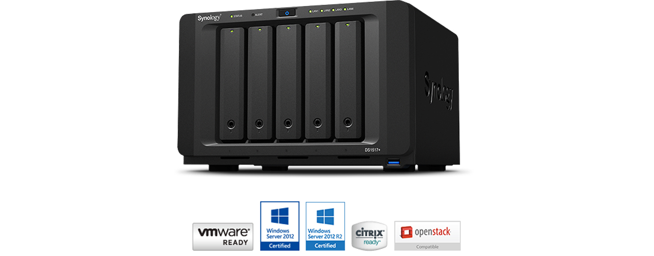 Synology DS1517+ Certyfikaty