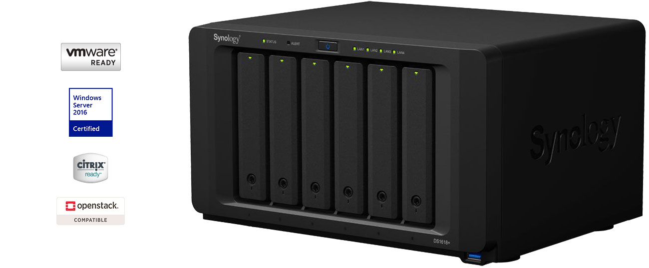 Synology DS1618+ Wirtualizacja pamięci