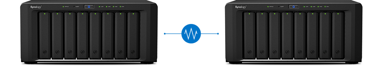 Synology DS2015xs nieprzerwamu dostep do danych
