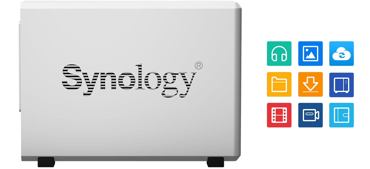 Synology DS216se aplikacje
