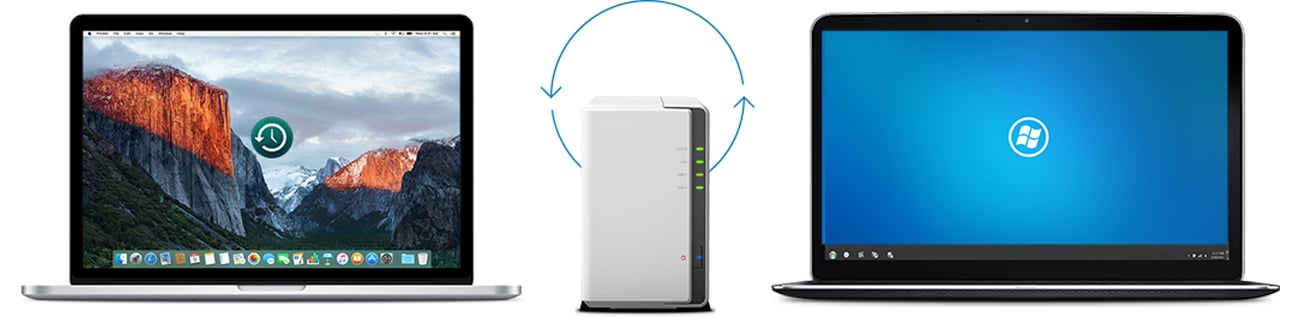 Synology DS216se kopie zapasowe