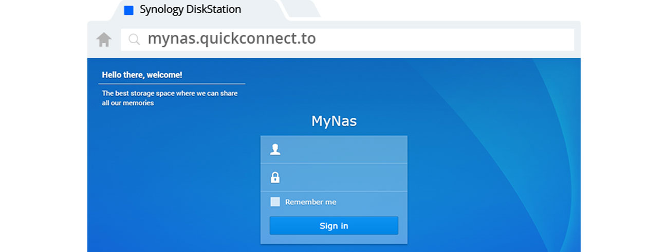 Synology DS218+ QuickConnect