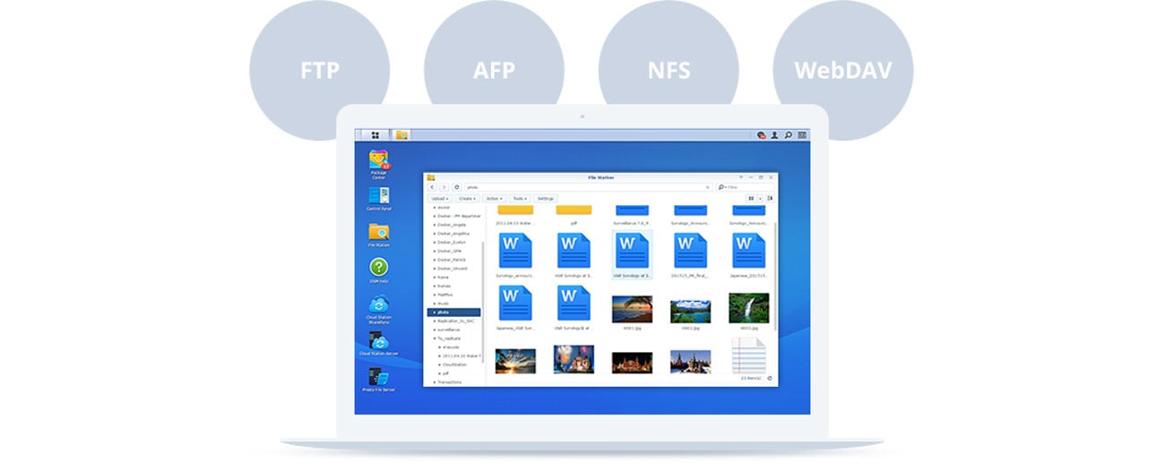 Synology DS218 File Station