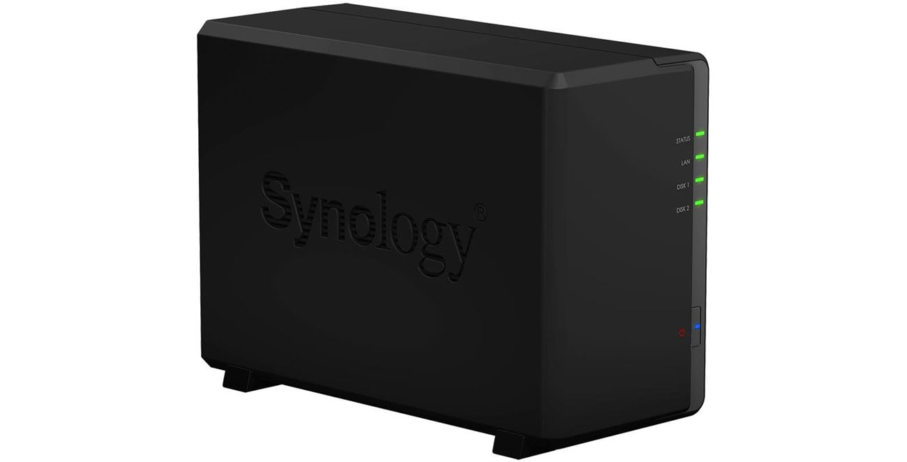 Synology DiskStation DS218play Widok Z Boku
