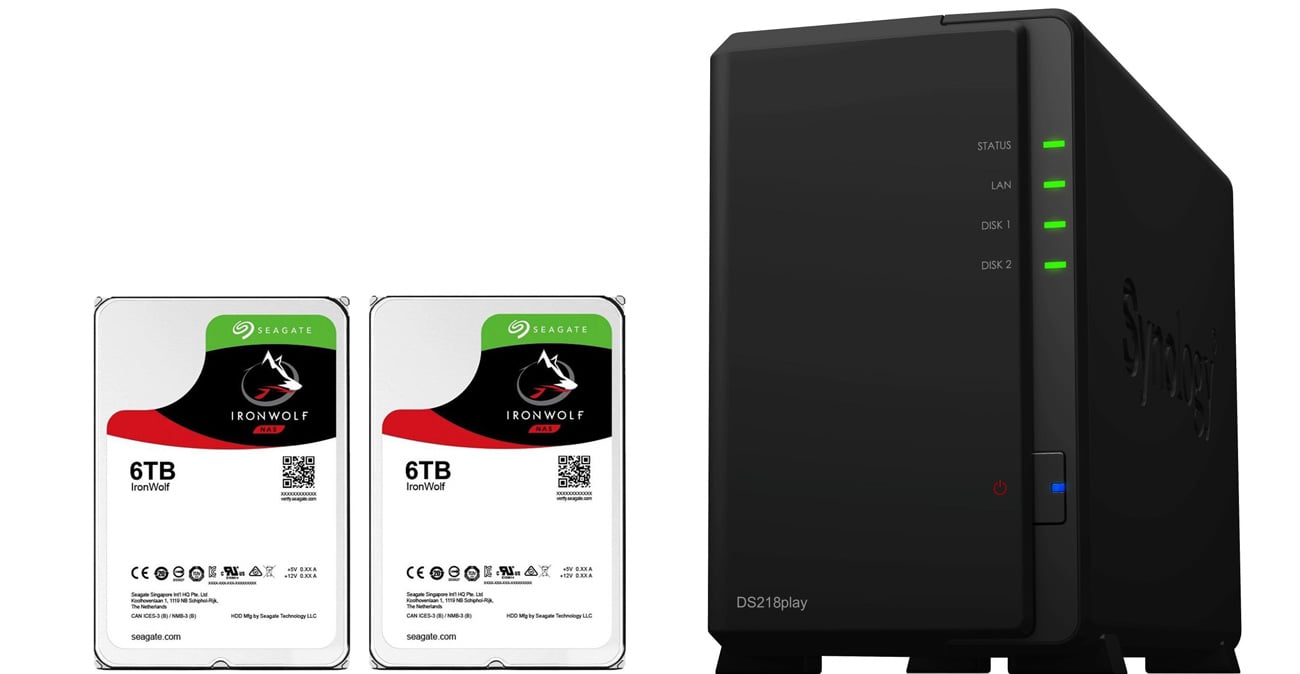 Synology DiskStation DS218play 12TB
