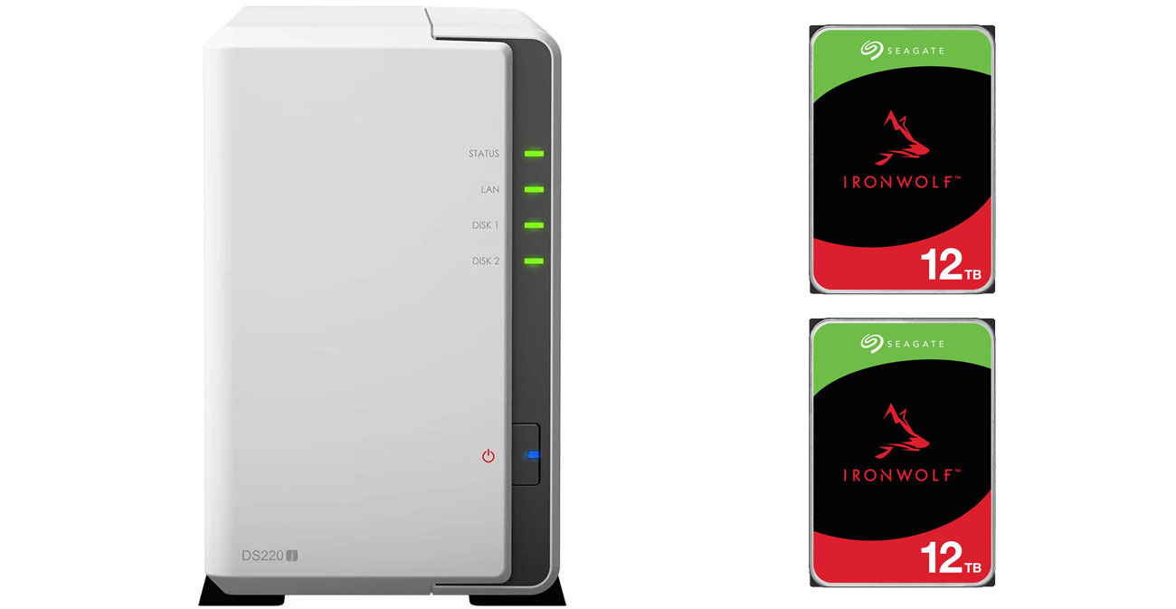 Dysk sieciowy NAS Synology DS220j