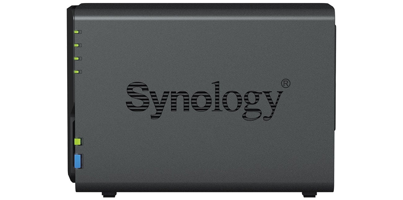 Synology DS223 widok z boku