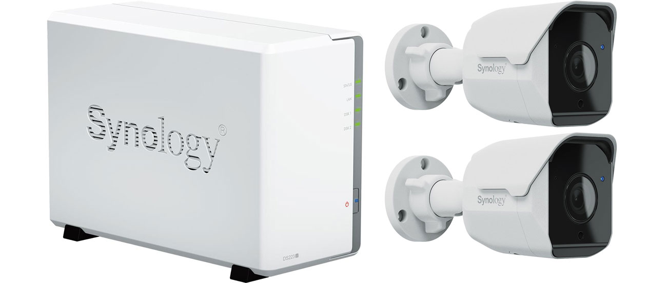 Synology DS223j + dwie kamery BC500