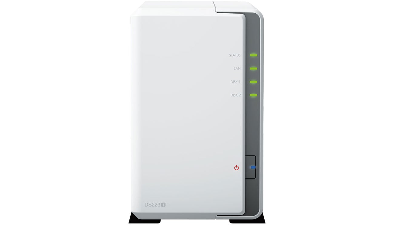 Synology DS223j widok z przodu