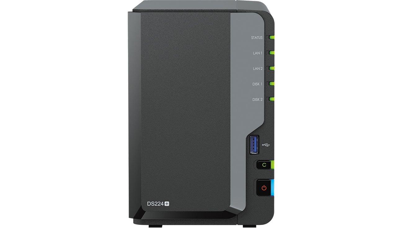 Synology DS224+ widok z przodu