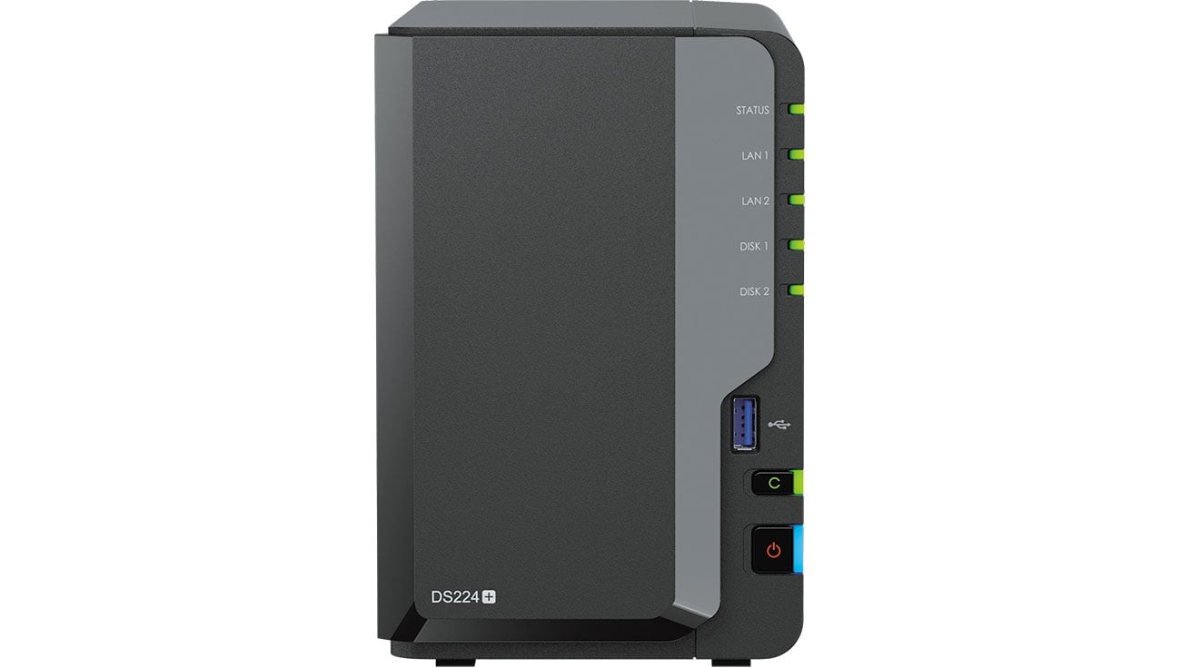 Serveur NAS Synology DiskStation DS224+ 2HDD/2 Go/CPU 2 Ghz/2USB3