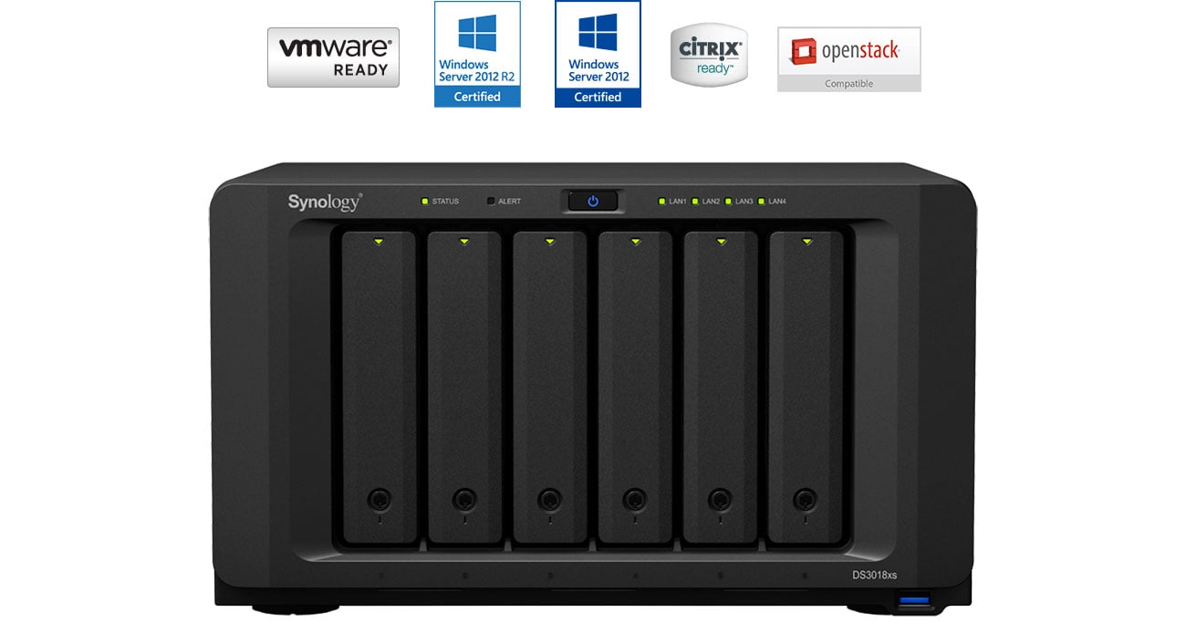Synology DS3018xs Certyfikaty
