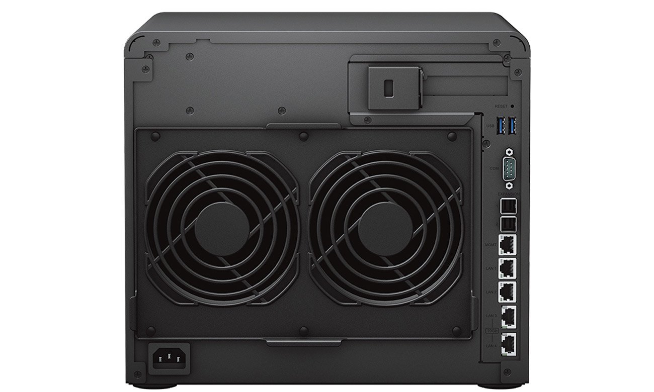 Synology DS3622xs+ widok z tyłu