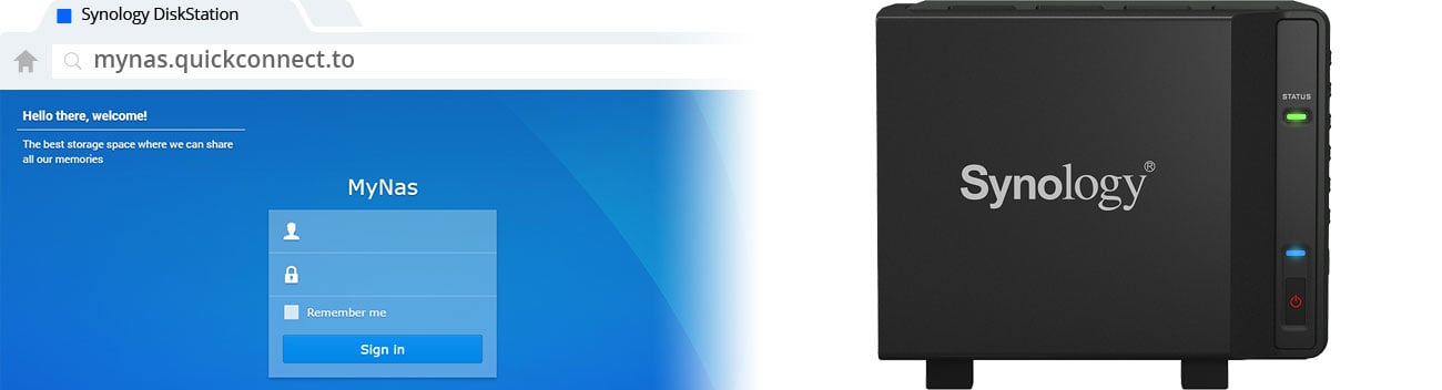 Synology DS419slim - QuickConnect