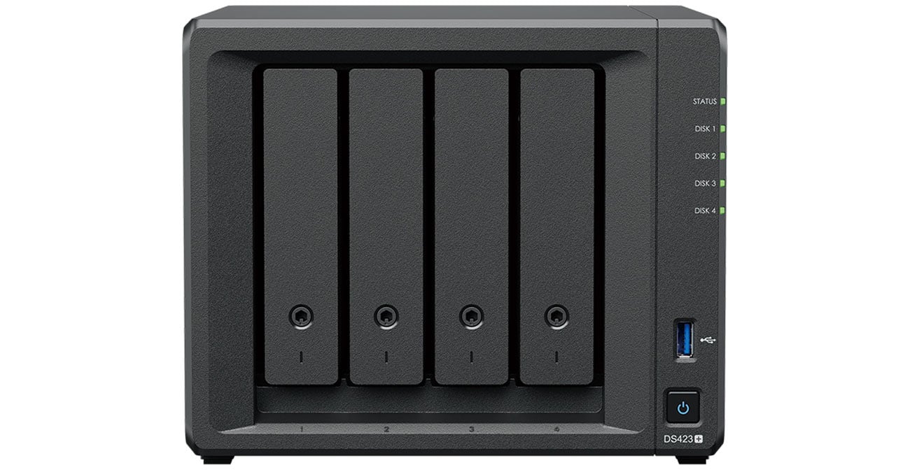 Synology DS423+ widok z przodu