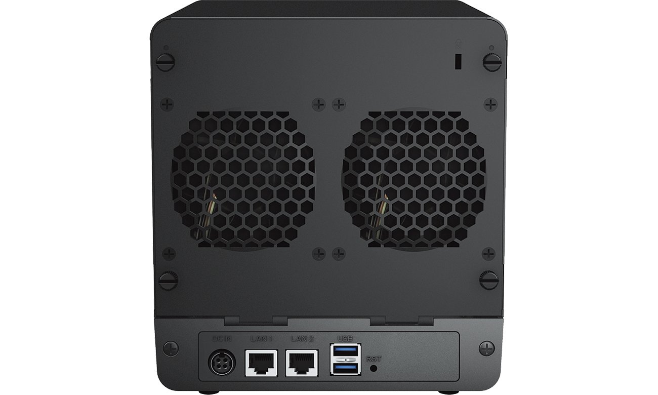 Synology DS423 widok z tyłu